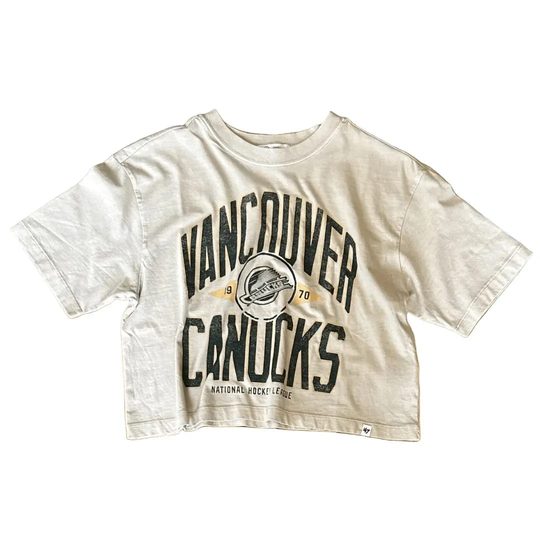 47 Brand NHL Windthrow  Ravine Womens Crop Shirt L - The Hockey Shop