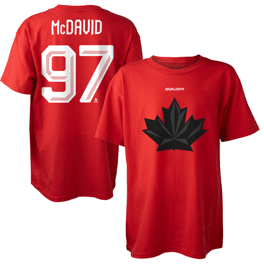 Bauer Hockey Canada Olympic N&N Shortsleeve Shirt - Connor McDavid - The Hockey Shop