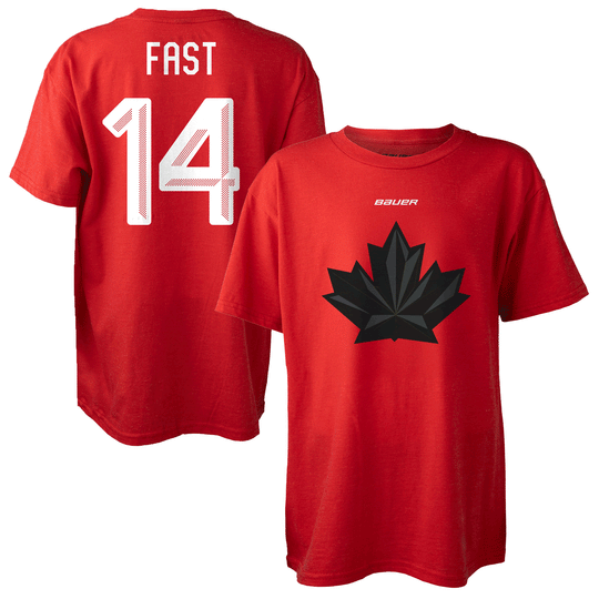 Bauer Hockey Canada Olympic N&N Shortsleeve Shirt - Renata Fast - The Hockey Shop