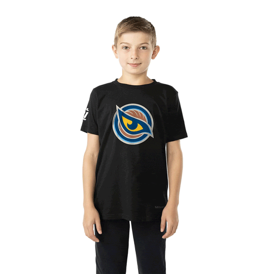 Bauer PWHL Graphic Shortsleeve Junior Shirt - Vancouver Goldeneyes Black / L - The Hockey Shop