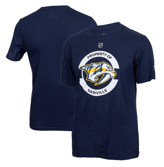 Fanatics Authentic Pro Core Secondary Mens Shirt - Nashville Predators L / Navy - The Hockey Shop