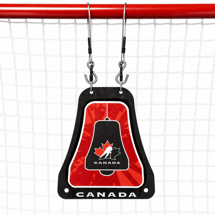 Hockey Canada Metal Bell Hockey Net Shooting Target | TheHockeyShop.com