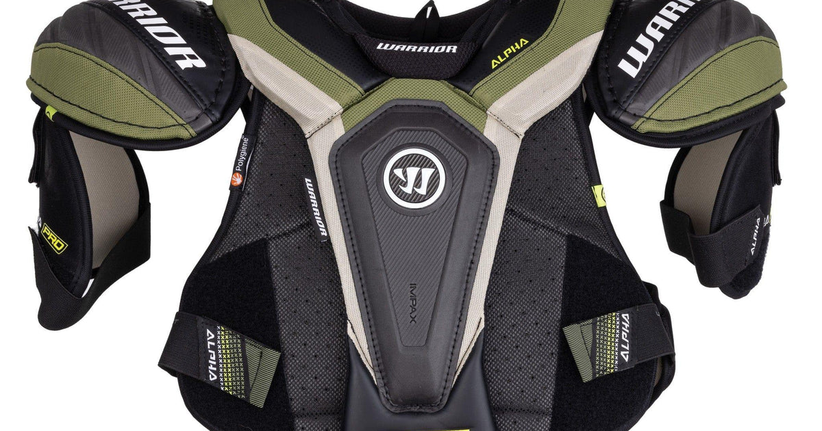 Warrior Alpha Pro Senior Hockey Shoulder Pads (2024) | TheHockeyShop.com