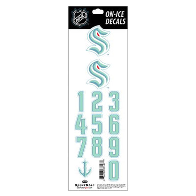 Seattle Kraken Sidelines NHL Team Logo Helmet Decals - The Hockey Shop Source For Sports