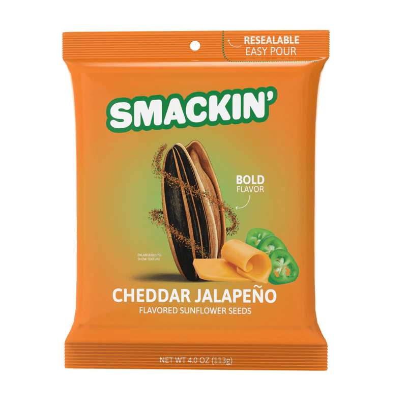 Smackin Sunflower Seeds - Cheddar Jalapeno - TheHockeyShop.com