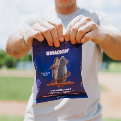 Smackin Sunflower Seeds - Cinnamon Churro - TheHockeyShop.com