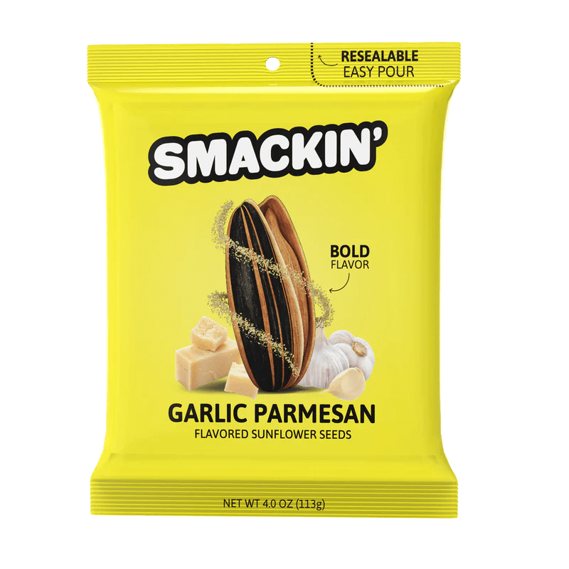 Smackin Sunflower Seeds - Garlic Parmesan - TheHockeyShop.com