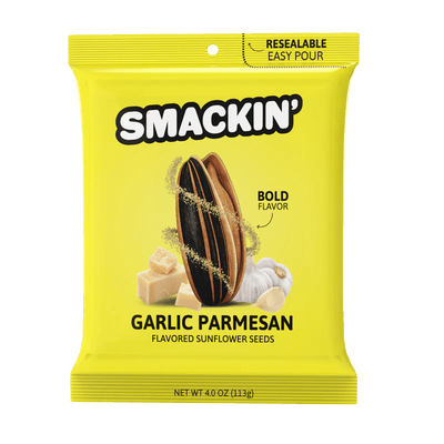 Smackin Sunflower Seeds - Garlic Parmesan - TheHockeyShop.com