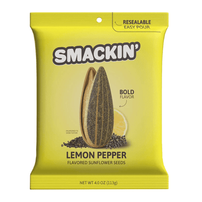 Smackin Sunflower Seeds - Lemon Pepper - TheHockeyShop.com