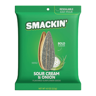 Smackin Sunflower Seeds - Sour Cream & Onion - TheHockeyShop.com