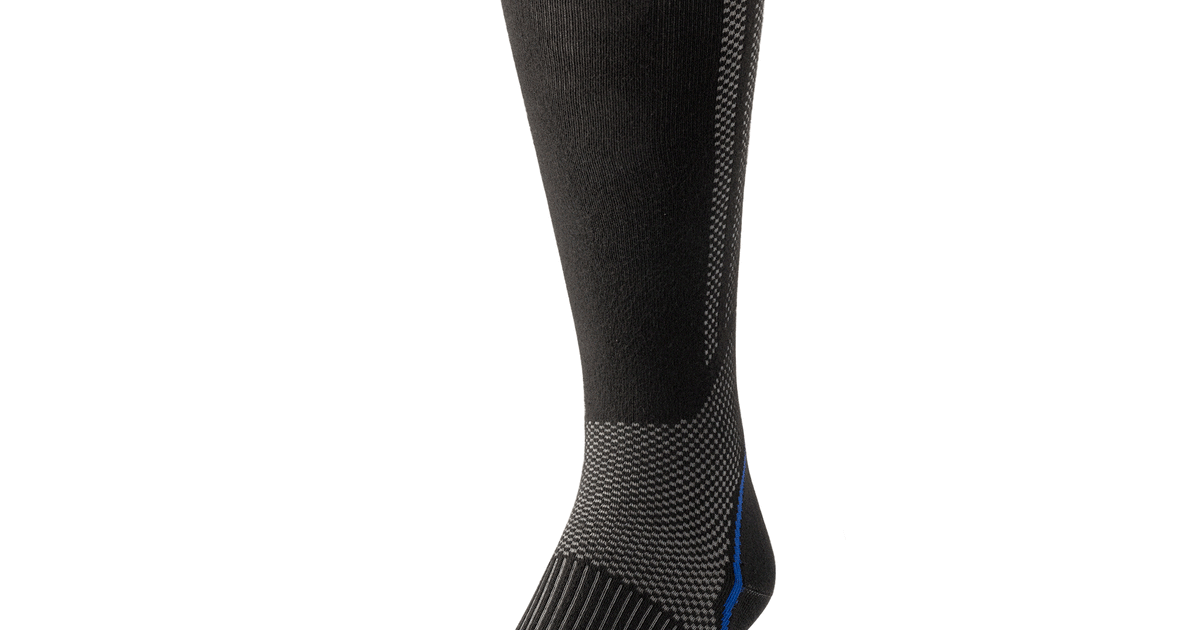 Bauer Performance Tall Skate Sock – Chaussette De Patin Hauteur Tall, Taille M (37-42) – Confort Et Performance Sur La Glace