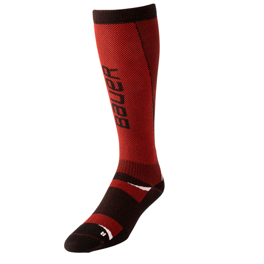 Bauer Vapor Pro Skate Socks S / Red - The Hockey Shop