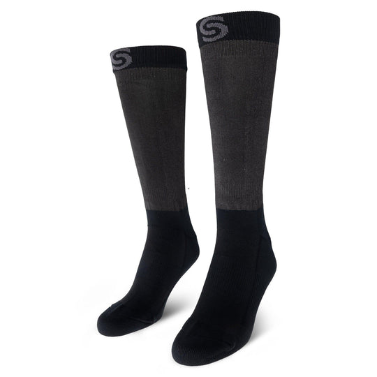 Source for Sports Cut Resistant Skate Socks Black / M (5-7) - The Hockey Shop