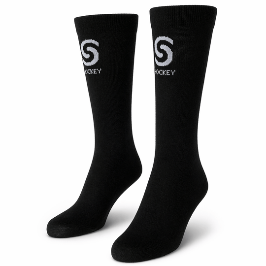 Source for Sports Thin Fit Liner Skate Socks Black / JR (1-5) - The Hockey Shop