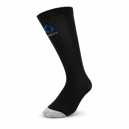 Thinees Long Skate Socks Black / Long - The Hockey Shop