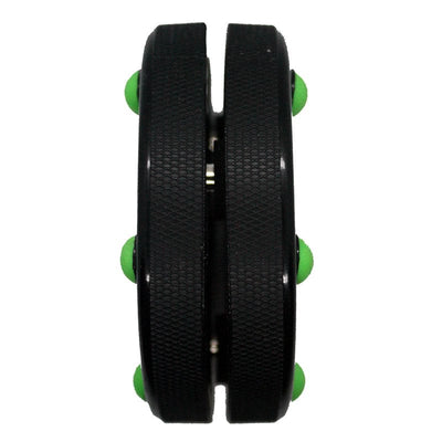 Green Biscuit Roller Hockey Puck - TheHockeyShop.com