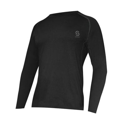 Source For Sports Shirts Source for Sports Fitted Longsleeve Junior Shirt Black / XS - TheHockeyShop