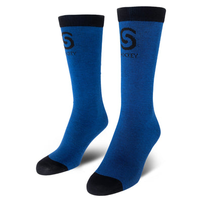Source For Sports Socks Source for Sports Thin Fit Liner Skate Socks Dark Blue / JR (1-5) - TheHockeyShop