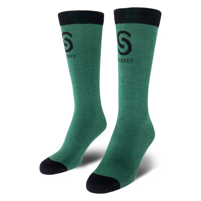 Source For Sports Socks Source for Sports Thin Fit Liner Skate Socks Dark Green / JR (1-5) - TheHockeyShop