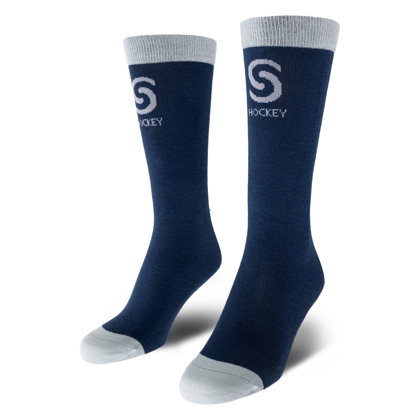 Source For Sports Socks Source for Sports Thin Fit Liner Skate Socks Navy / JR (1-5) - TheHockeyShop