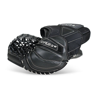 CCM Extreme Flex 6 Senior Goalie Catcher Black / Silver - Demo 581 - TheHockeyShop.com