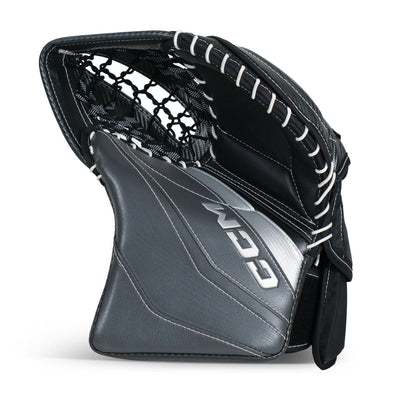 CCM Extreme Flex 6 Senior Goalie Catcher Black / Silver - Demo 581 - TheHockeyShop.com