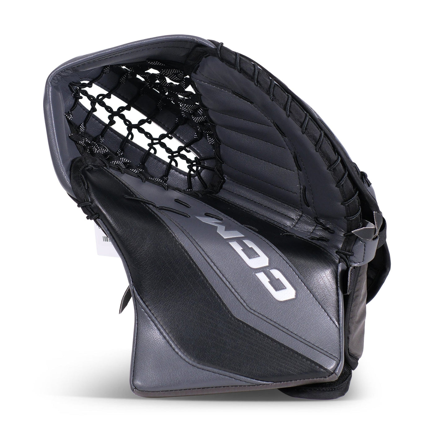 CCM Extreme Flex 6 Senior Goalie Catcher Black / Silver - Demo 600 - TheHockeyShop.com
