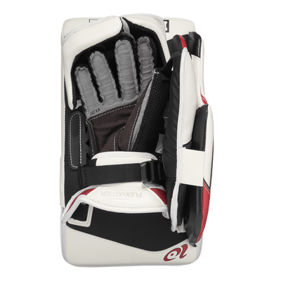 CCM Blockers CCM Extreme Flex E7.9 Heaton Senior Goalie Blocker White / Black / Red / Regular - TheHockeyShop