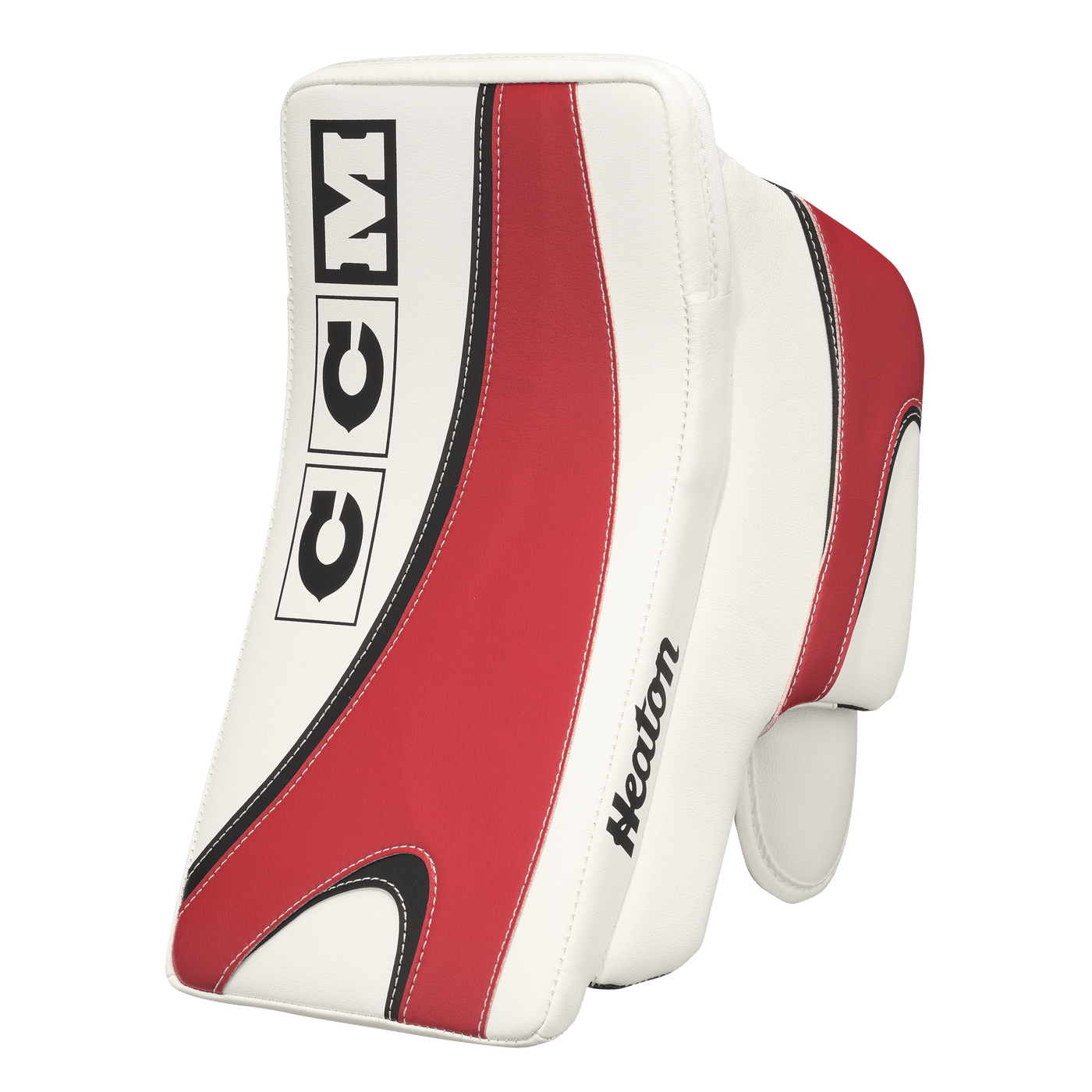 CCM Blockers CCM Extreme Flex E7.9 Heaton Senior Goalie Blocker White / Black / Red / Regular - TheHockeyShop