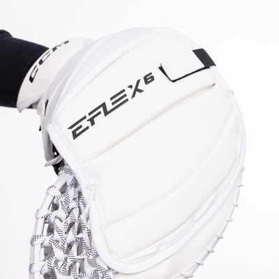 CCM Extreme Flex 6 Senior Goalie Catcher - Thatcher Demko Pro Stock - TheHockeyShop.com