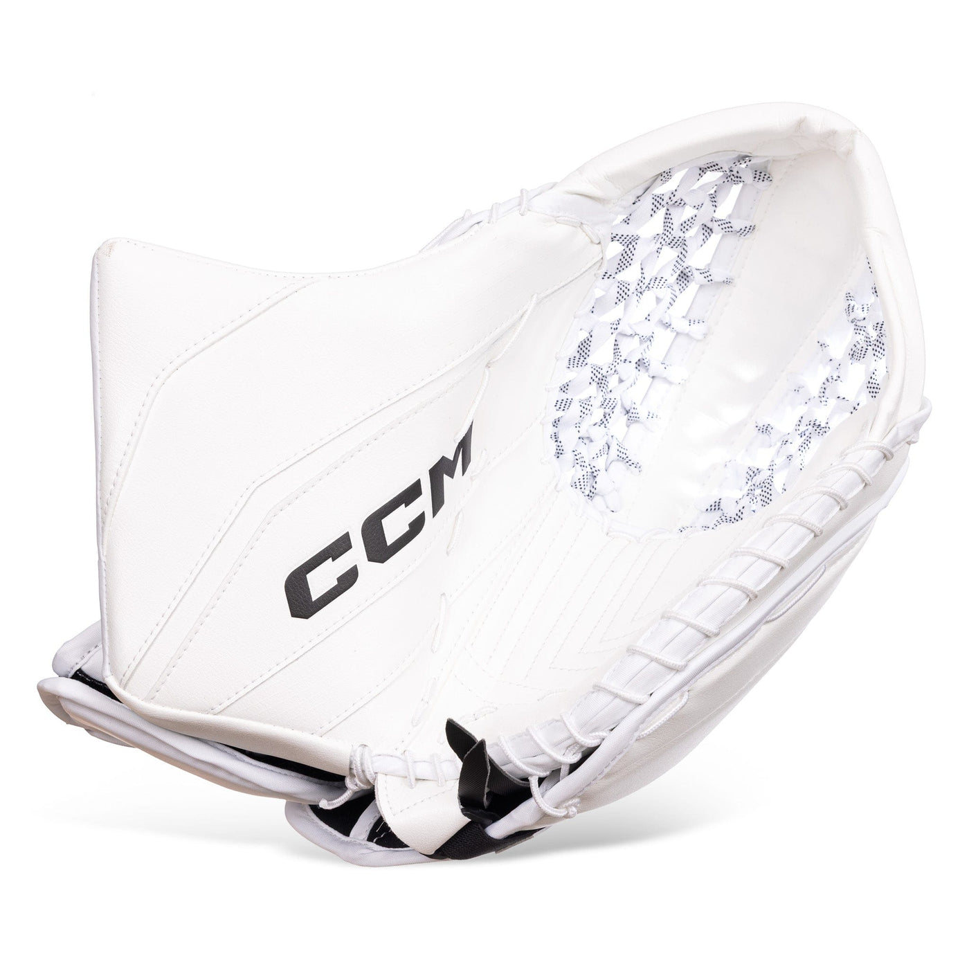 CCM Extreme Flex 6 Senior Goalie Catcher - Thatcher Demko Pro Stock - TheHockeyShop.com