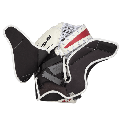 CCM Catchers CCM Extreme Flex E7.9 Heaton Senior Goalie Catcher White / Black / Red / Regular - TheHockeyShop