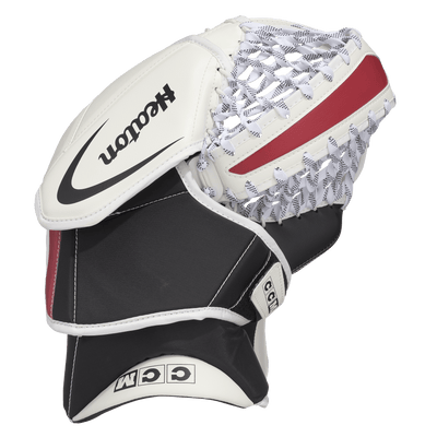 CCM Catchers CCM Extreme Flex E7.9 Heaton Senior Goalie Catcher White / Black / Red / Regular - TheHockeyShop