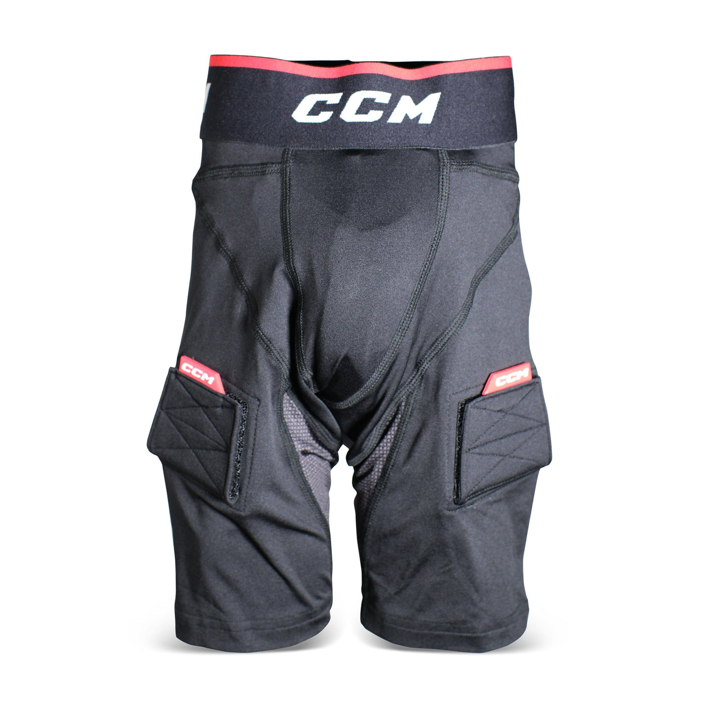 CCM Junior Compression Jock Shorts w/ Tabs - The Hockey Shop Source For Sports