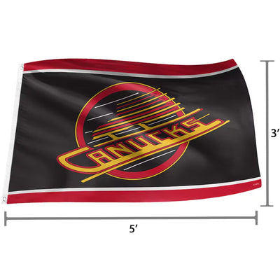 Sports Vault NHL Flag - Vancouver Canucks Skate - TheHockeyShop.com