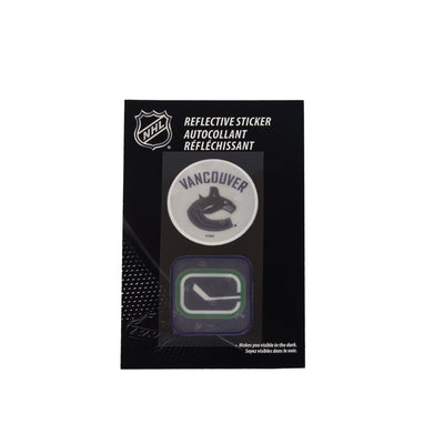 NHL Reflective Sticker Set - Vancouver Canucks - TheHockeyShop.com