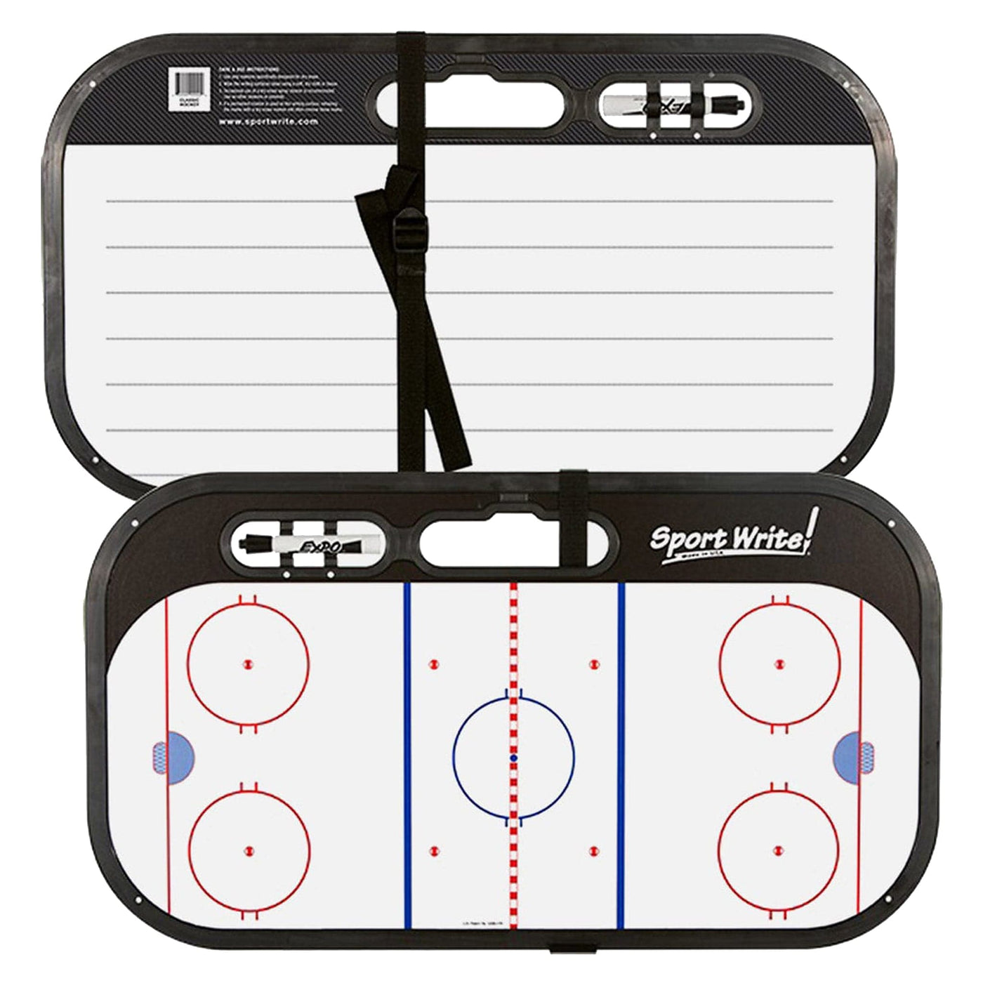 Sportwrite Coaching Whiteboard w/ Strap - The Hockey Shop Source For Sports
