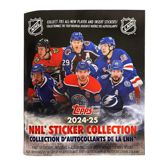 Topps NHL Sticker Album - 2025 Book - The Hockey Shop