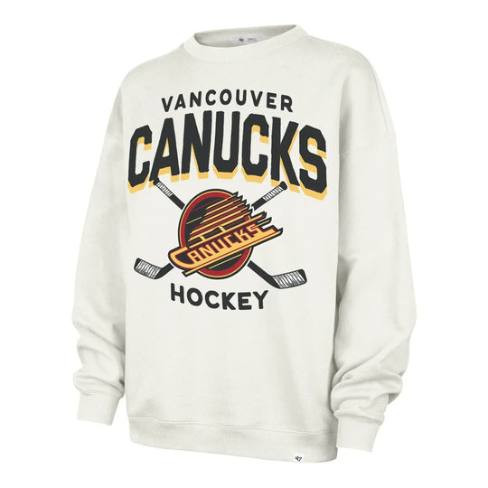 47 Brand NHL Golden Age Arch Cloud Oversized Womens Crew L - The Hockey Shop