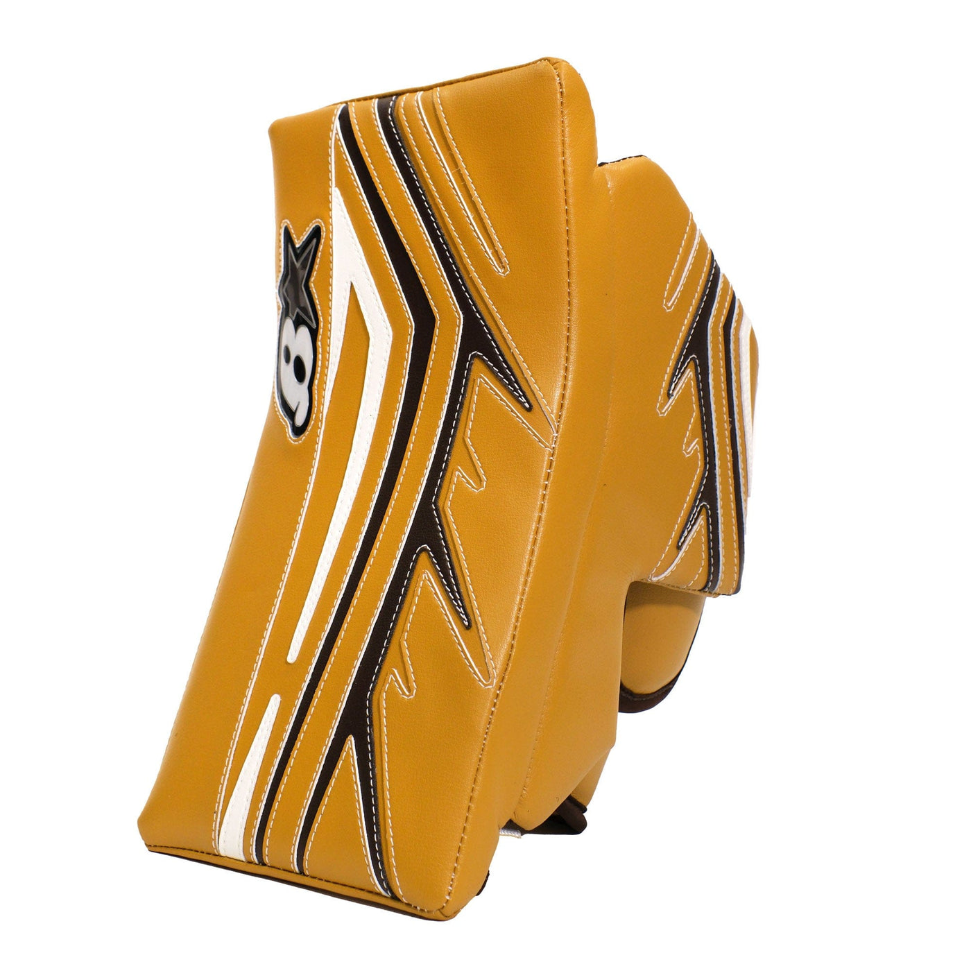 TheHockeyShop.com Brian's ICONIK2 Senior Goalie Blocker Tan / Regular - TheHockeyShop