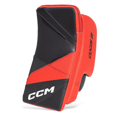 CCM Axis 2 Senior Goalie Glove Set - USED #4 Black / Red (591° Catcher) - TheHockeyShop.com