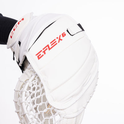 CCM Extreme Flex 6 Senior Goalie Catcher - Jacob Markstrom #2 Practice Palm - TheHockeyShop.com