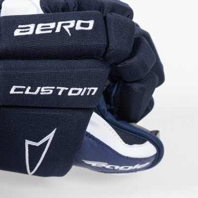 Eagle Aero Team Senior Hockey Gloves (2023) Navy 14" - TheHockeyShop.com