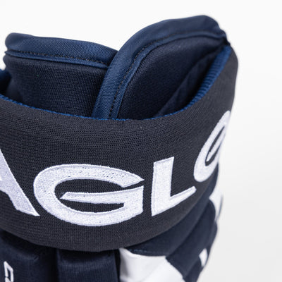 Eagle Aero Team Senior Hockey Gloves (2023) Navy 14" - TheHockeyShop.com
