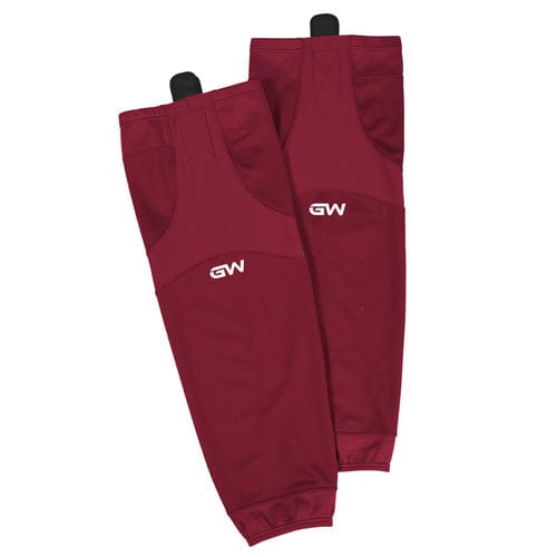 GameWear SK6500 Single Tone Practice Socks - Crimson - TheHockeyShop.com