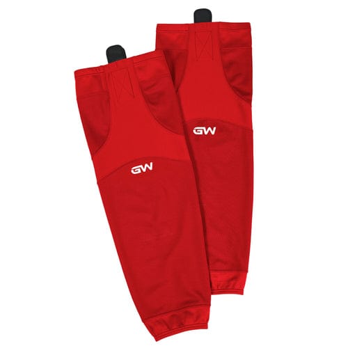 GameWear SK6500 Single Tone Practice Socks - Red - TheHockeyShop.com