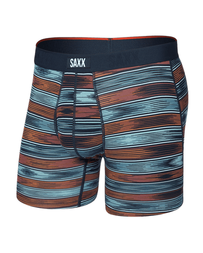 Saxx Vibe Xtra Soft Comfort Boxers - Ikat Stripe-Multi - TheHockeyShop.com