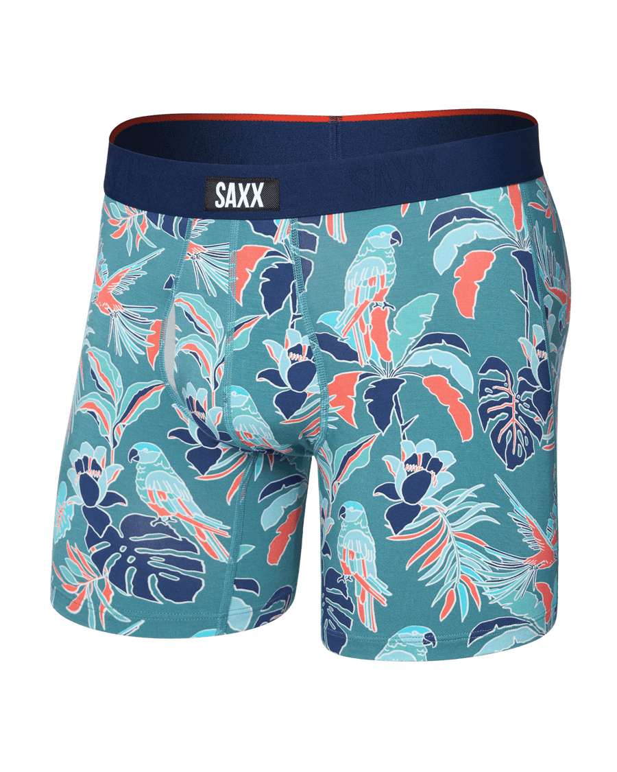 Saxx Vibe Xtra Soft Comfort Boxers - Island Tropics-Seascape - TheHockeyShop.com