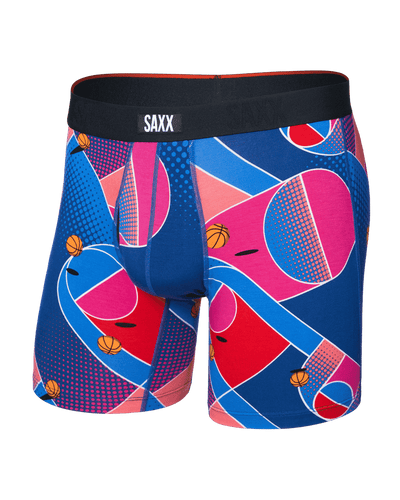 Saxx Vibe Xtra Soft Comfort Boxers - Sport Court-Multi - TheHockeyShop.com