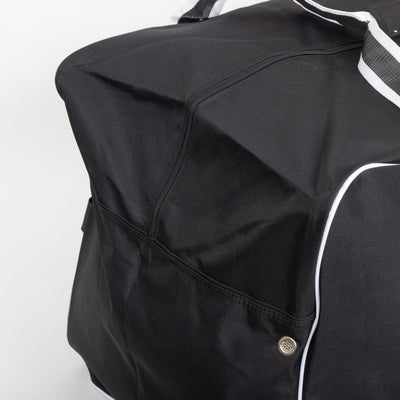 Source For Sports Basic Senior Carry Hockey Bag Black - THS Logo Black - TheHockeyShop.com